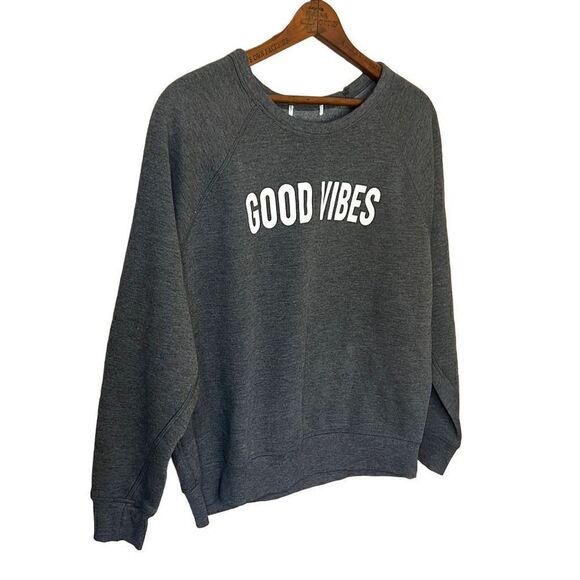 Good Vibes Scoop Neck Sweatshirt - Picture 2 of 8